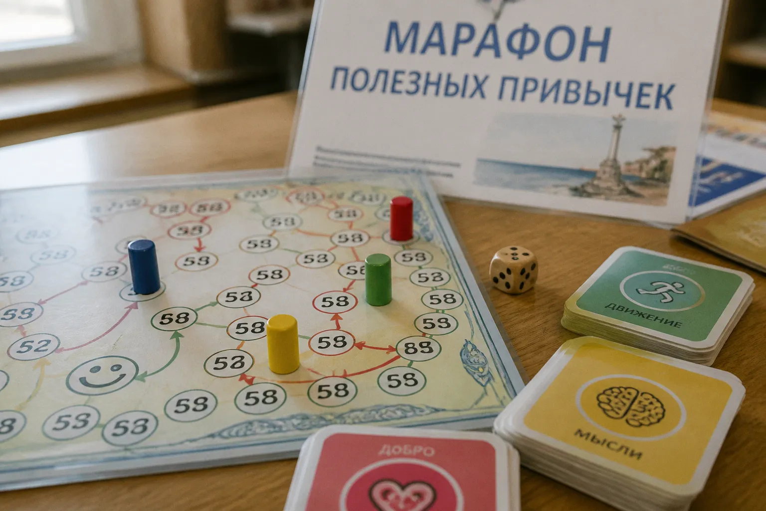 Настольные игры, танцы и новые друзья: в Севастополе для пенсионеров и людей с ОВЗ провели марафон полезных