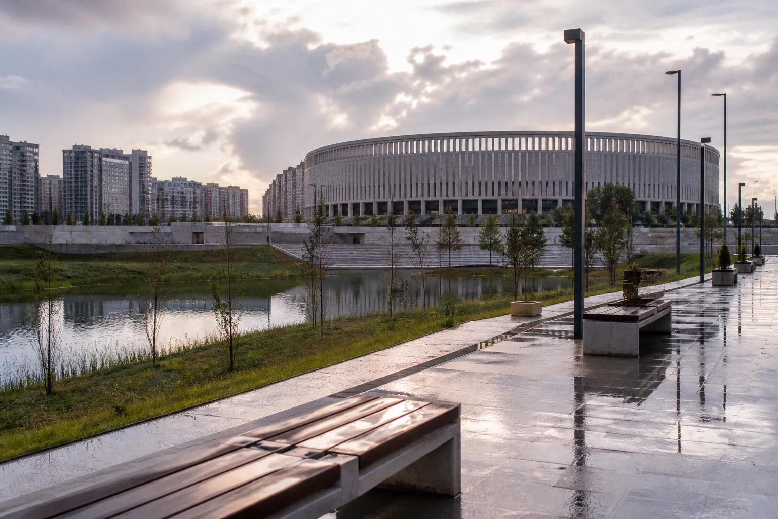 Спортивные арены как инструмент трансформации городских пространств